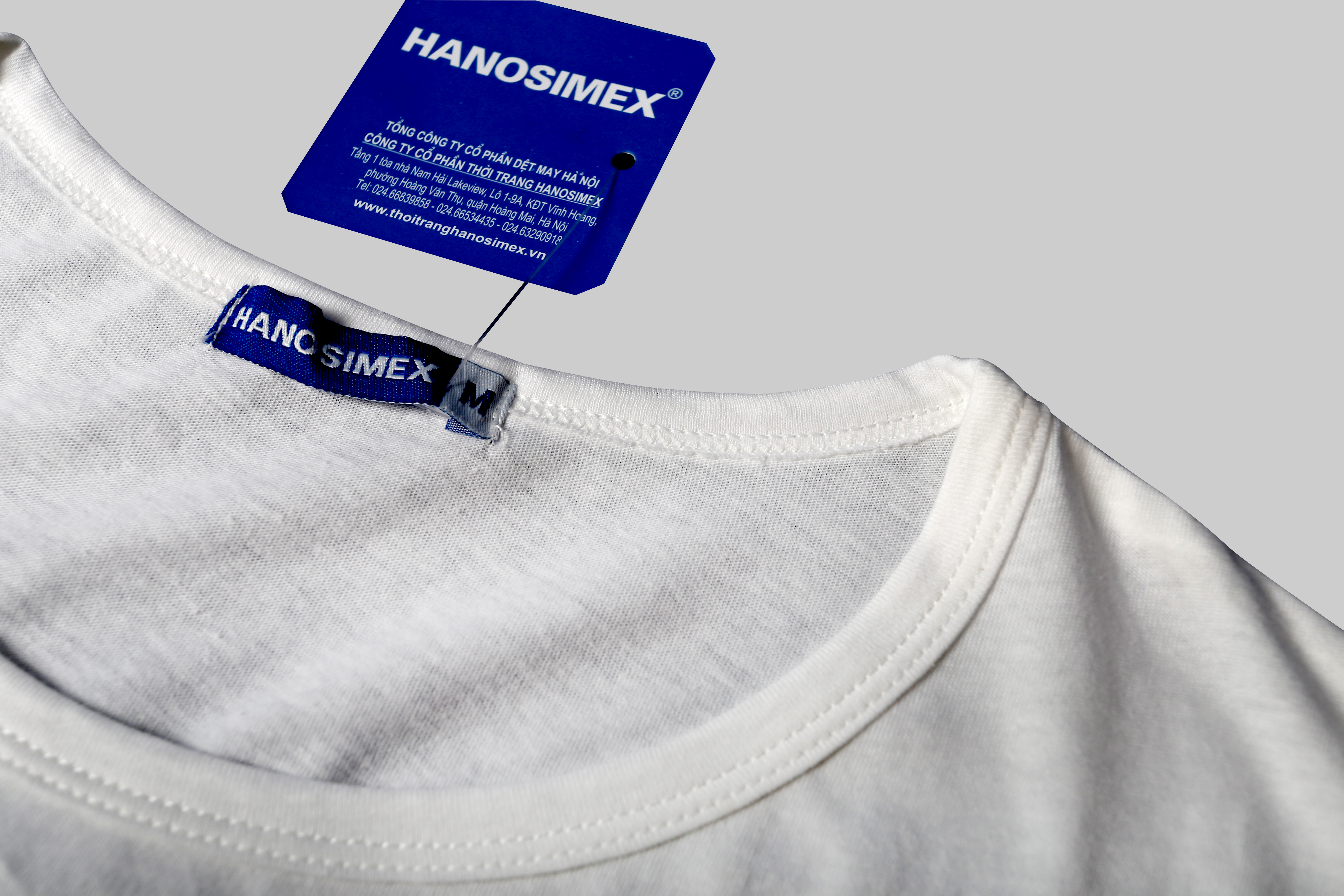 Áo cộc tay nam đông xuân Hanosimex 100% Cotton ( form dáng rộng dãi)