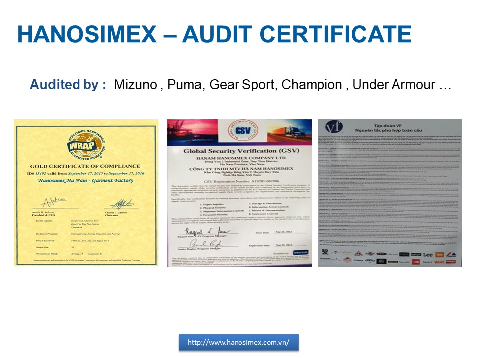 Công Ty Cổ Phần Thời Trang Hanosimex ( HANOSIMEX )