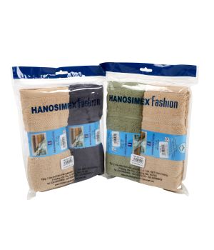 Combo Khăn gội đầu cao cấp Hanosimex 2in1 ( kích cỡ 36x86 )